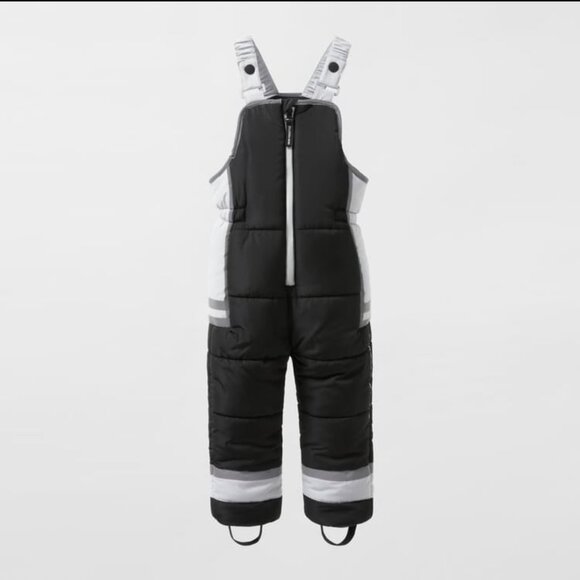 Zara Snow Pants black & grey 2T - 3T unisex boys girls snowpants - Picture 1 of 15